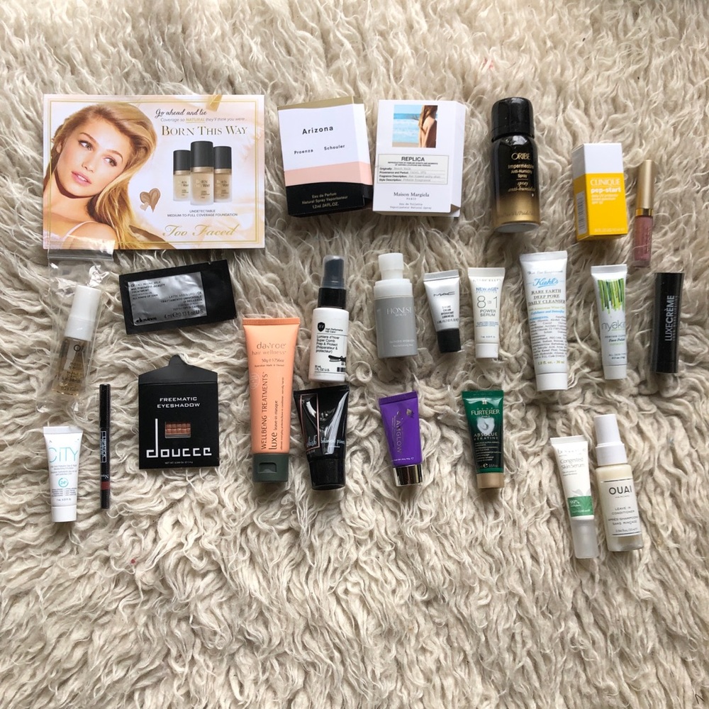 Make up and skin care samples trial size over 20+